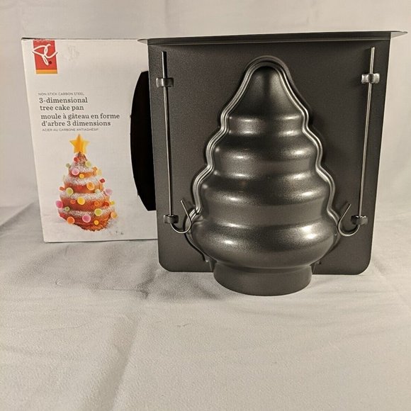 President's Choice 3 Dimensional Tree Cake Pan - Open Box - Never Used - Picture 6 of 11